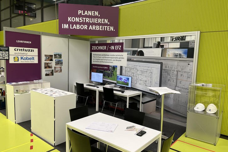 Berufsausstellung Altstätten Stand Kobelt AG